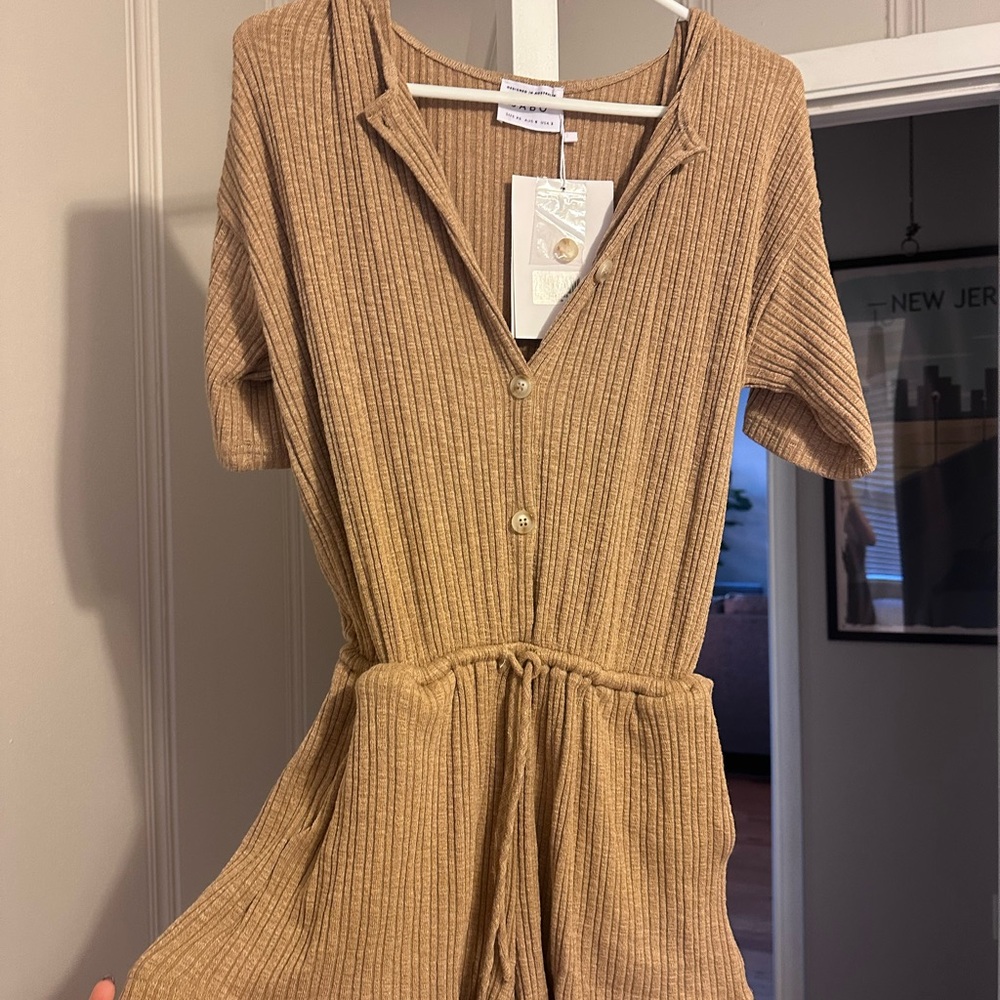 Sabo Skirt Tan Romper